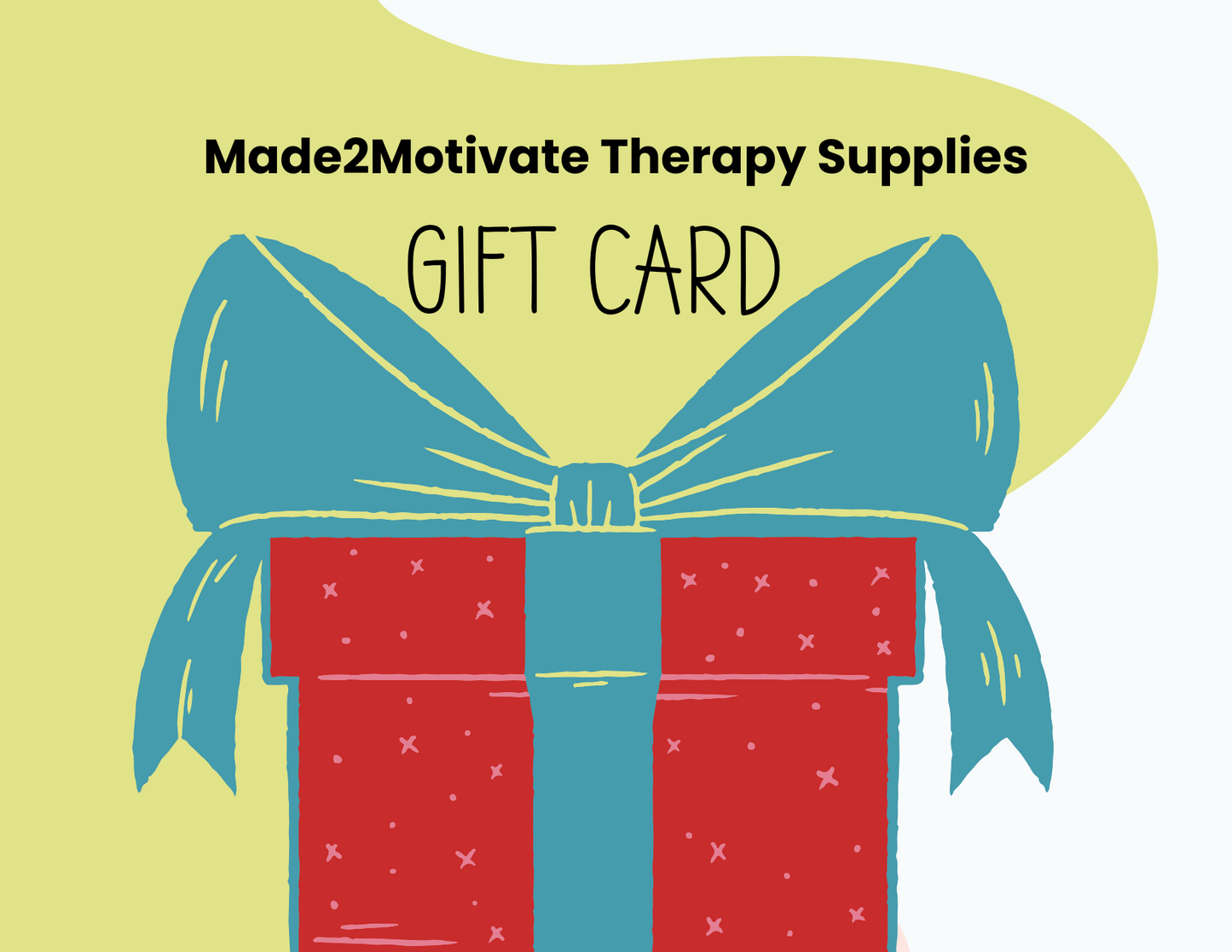 π Made2Motivate Gift Card β Click here to chose your motivation amount!