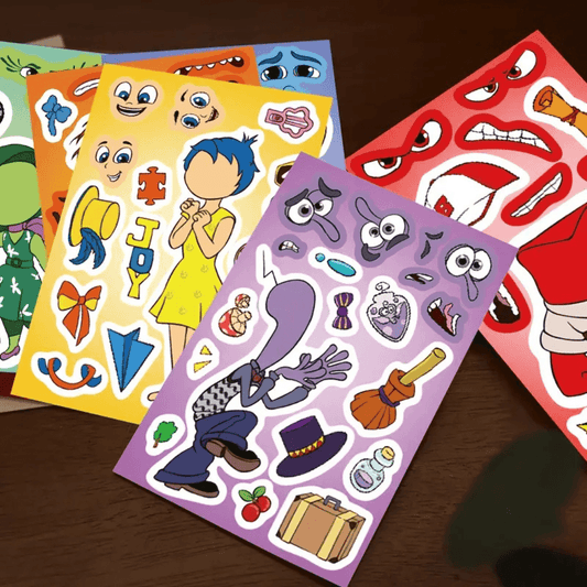Inside & Out 8-Piece Sticker Set – Express Every Emotion
