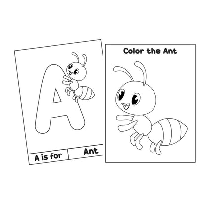 Full ABC Tracing Workbook (A-Z) Capital & Lowercase Letter Formation (Printable)