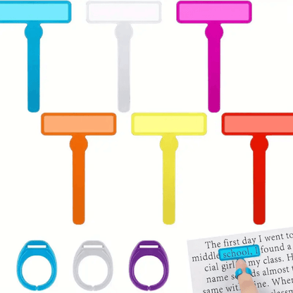 Reading Guide – Set of 6 Colorful Finger Guides