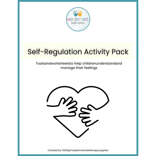 Self-Regulation Activity Pack: 15+ Printable Worksheets for Feelings & Coping Tools