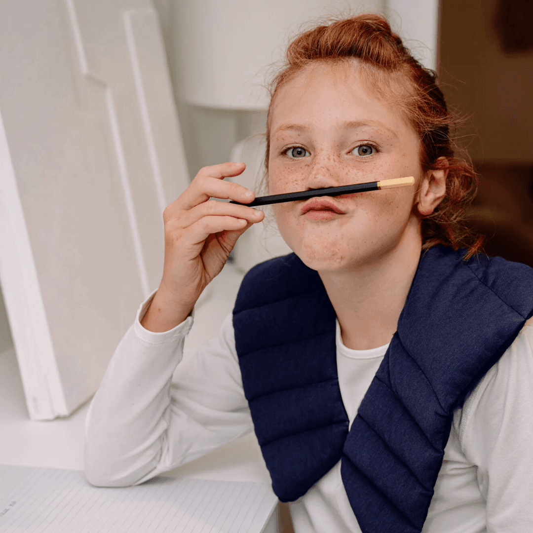 SAM Sensory & More Weighted Shoulder Wrap – Calming Pressure Therapy for Stress Relief, Focus, and Sensory Support - Made2Motivate