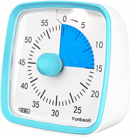 Silent Visual Timer-Blue