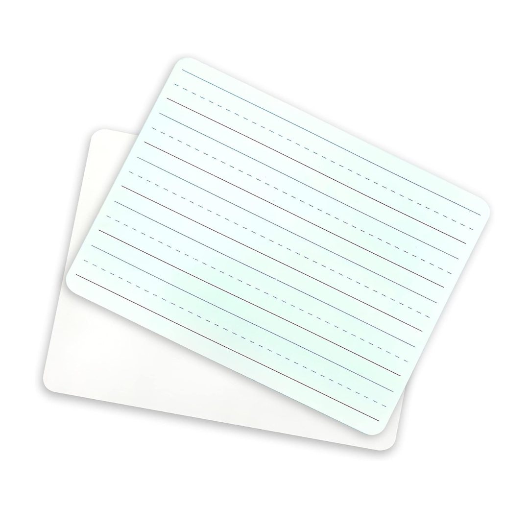 Dry-Erase Frameless A4 Whiteboard – Double-Sided for Writing & Drawing-Set of 5