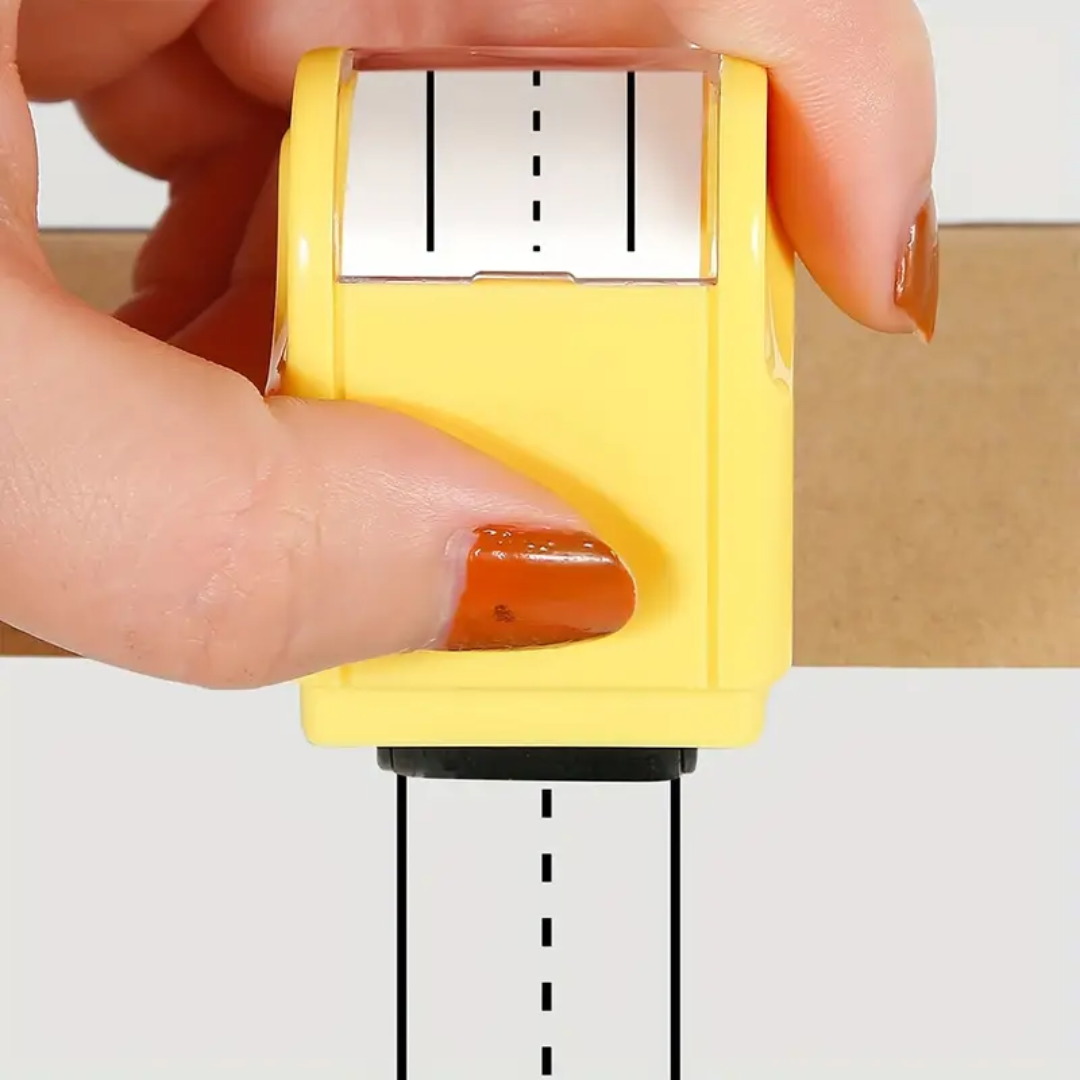 Letter-Line Stamp- Produce Perfect Every Swipe!