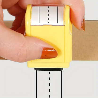 Letter-Line Stamp- Produce Perfect Every Swipe!