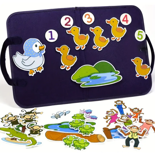 Felt Nursery Rhyme Set – Interactive Storytime Fun for Kids!