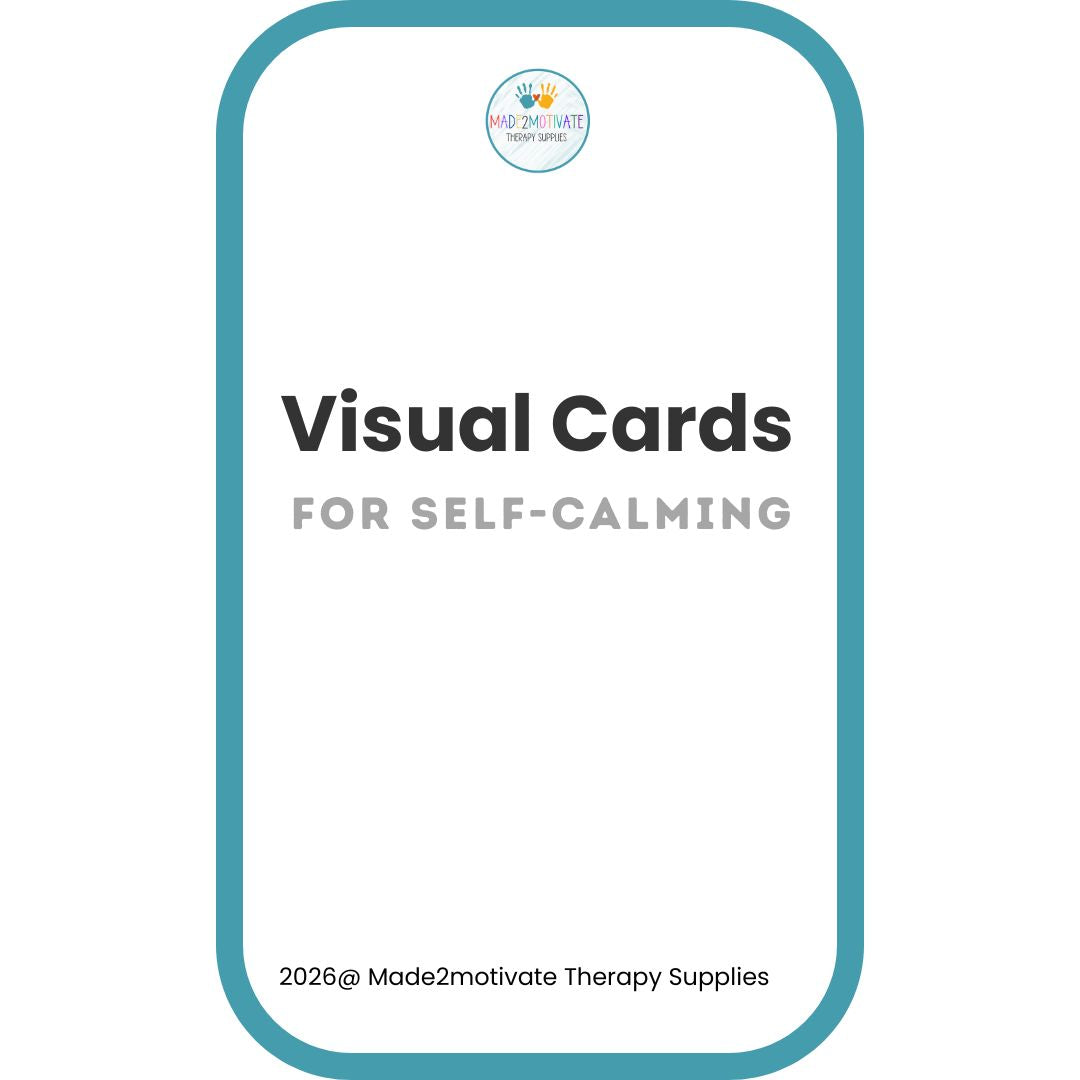 Visual Self-Calming Cards – 32 Strategies to Support Emotional Regulation in Children