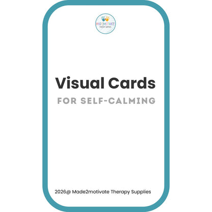 Visual Self-Calming Cards – 32 Strategies to Support Emotional Regulation in Children