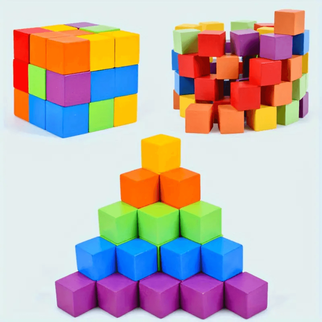 3D Puzzle Battle Blocks - Interactive Strategy & Logic Game - Made2Motivate