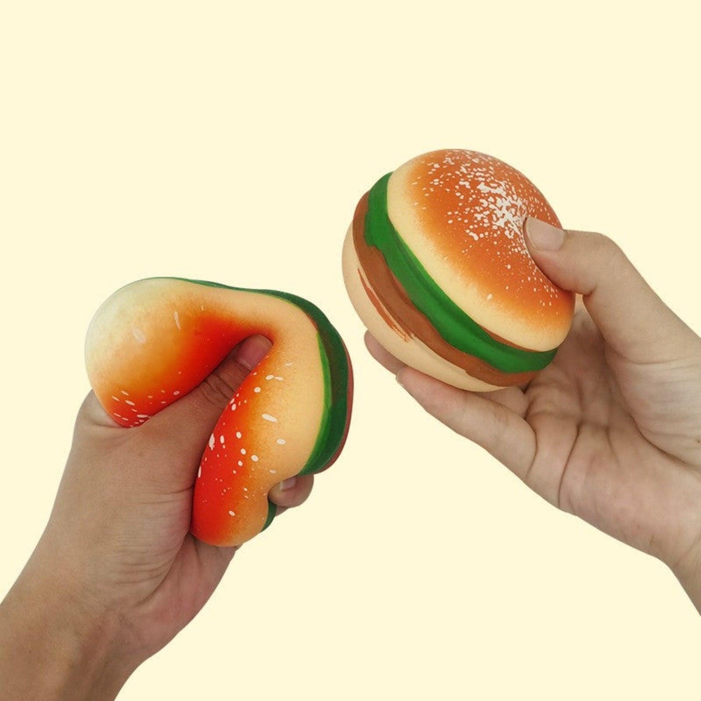 Squishy Hamburger tactile fidget