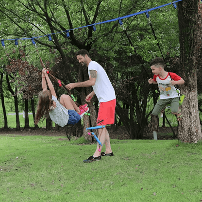 Rainbow Rope Ladder – 6FT Colorful Climbing Ladder for Kids