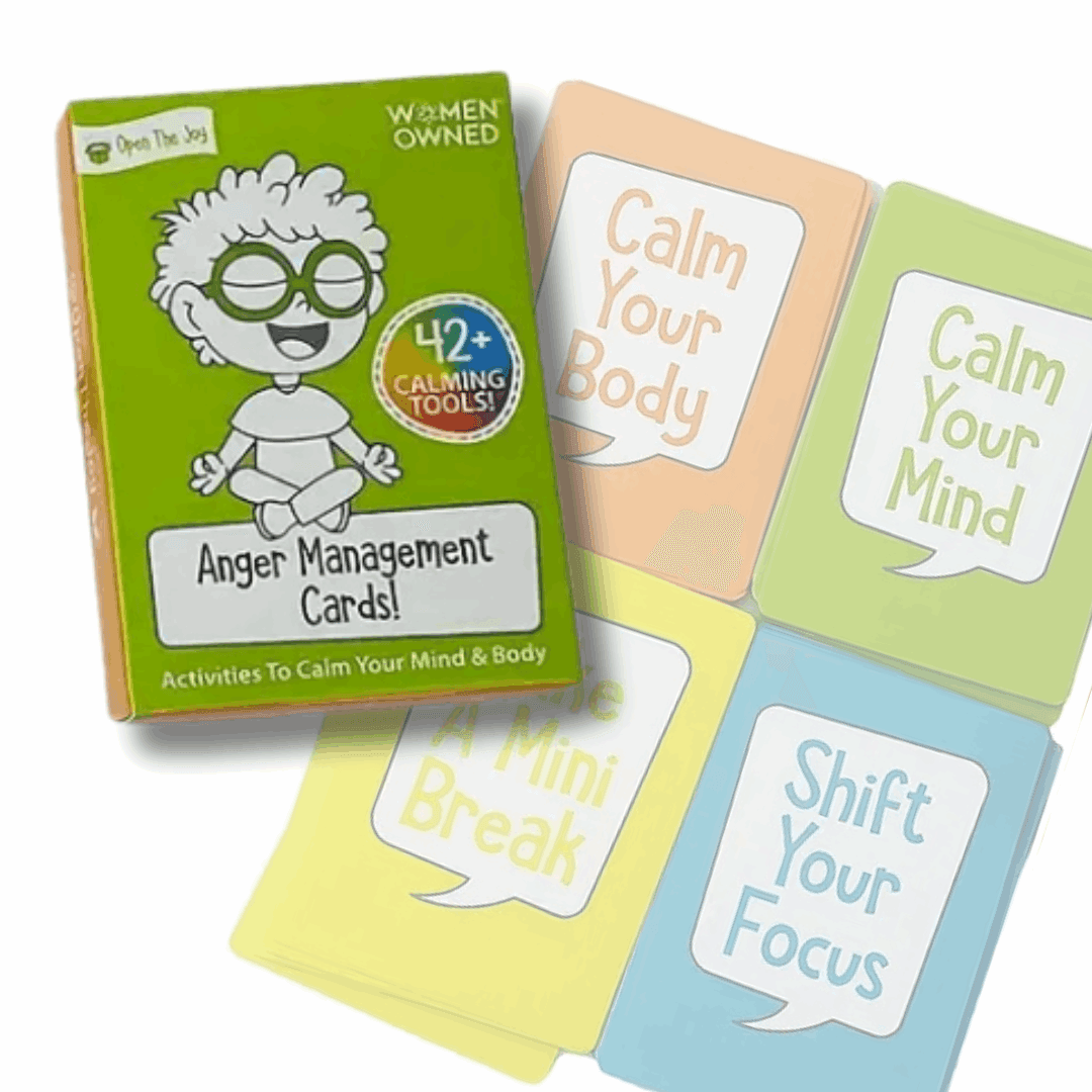 Anger Management Cards for emotional regulation
