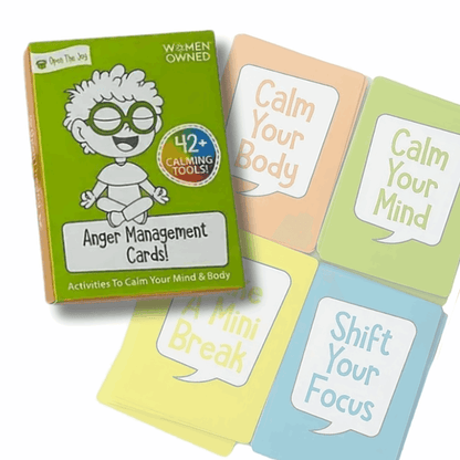 Anger Management Cards for emotional regulation