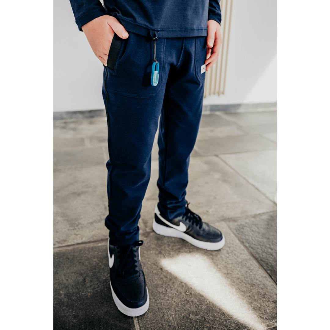 Sensory Friendly Trousers- 4-12 yrs Blue