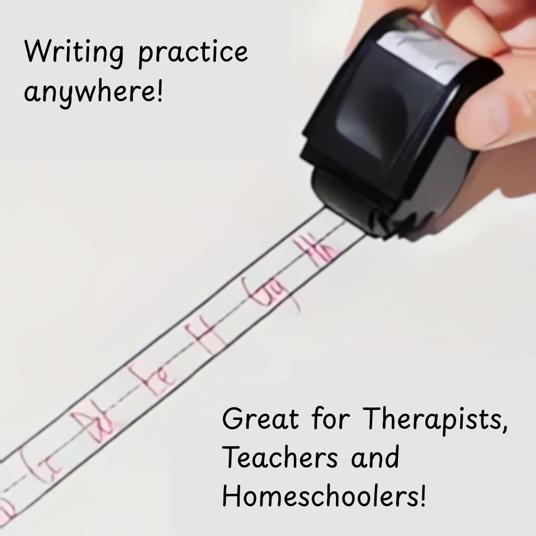 Letter-Line Stamp- Produce Perfect Every Swipe!