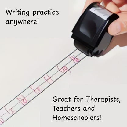 Letter-Line Stamp- Produce Perfect Every Swipe!