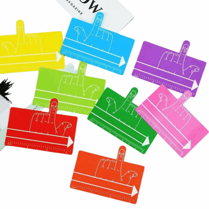 Finger Spacer & Reading Guide - 8pc Set for Focused & Easy Reading!