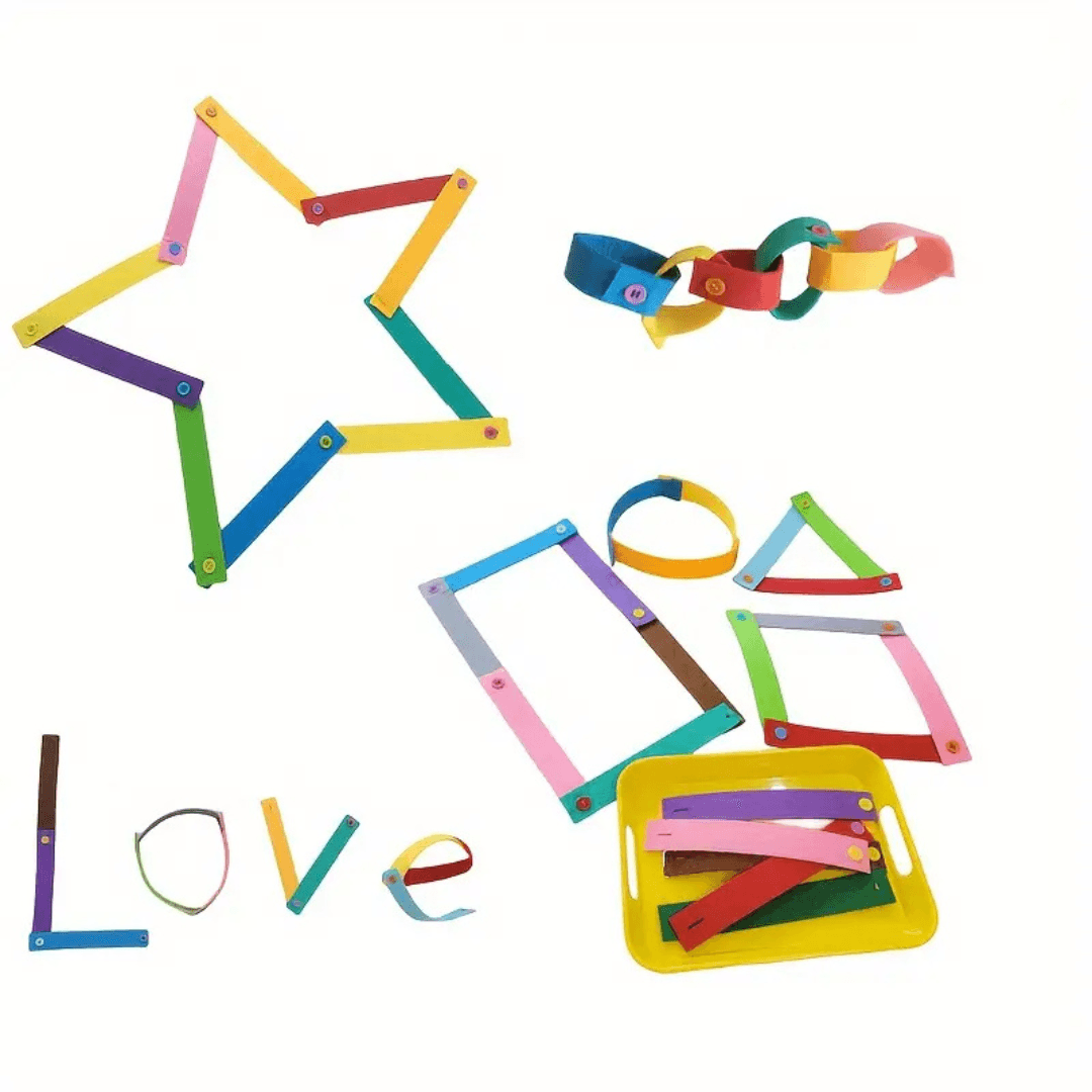Felt Button Practice – Fun & Engaging Fine Motor Learning Toy