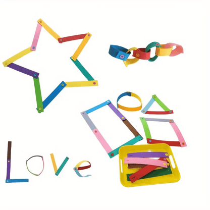 Felt Button Practice – Fun & Engaging Fine Motor Learning Toy