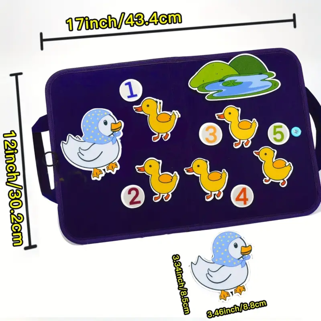 Felt Nursery Rhyme Set – Interactive Storytime Fun for Kids!