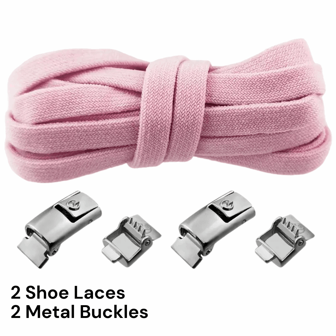 No-Tie Elastic Shoelaces – Easy, Comfortable & Secure for All Ages