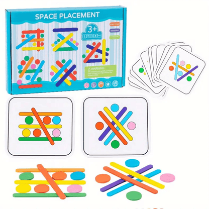 Space Placement Pattern Match Game – Interactive Learning Game for Spatial Awareness & Cognitive Development - Made2Motivate