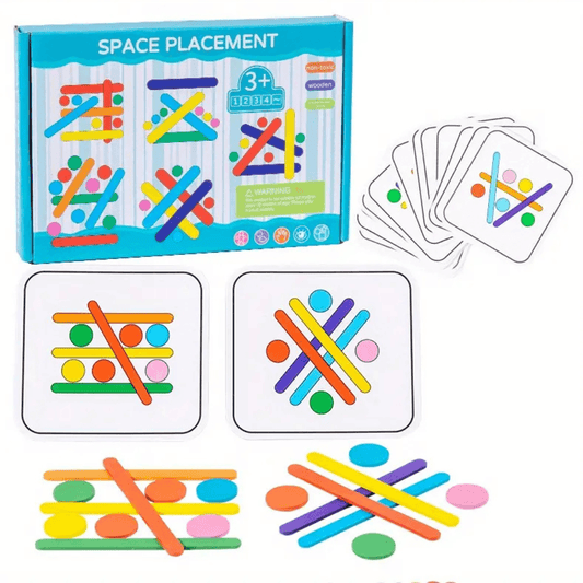 Space Placement Pattern Match Game – Interactive Learning Game for Spatial Awareness & Cognitive Development - Made2Motivate