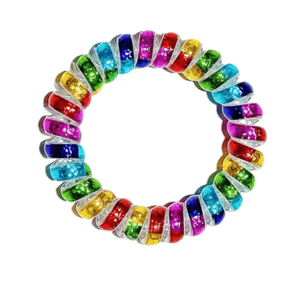 Rainbow Spiral Fidget (Set of 5)– Twist, Spin & Soothe - Made2Motivate