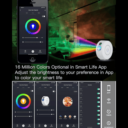 Smart Starry Night Projector - Made2Motivate