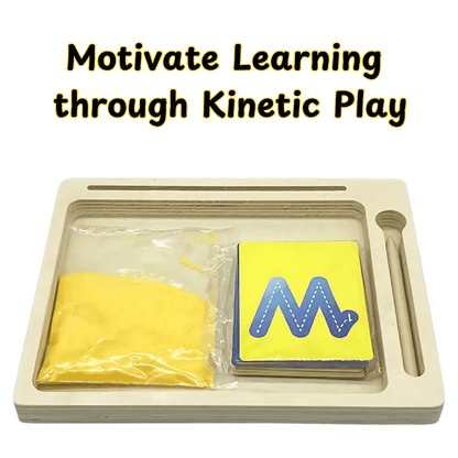 Sand Writing Kit– Motivate Learning Through Kinetic Play! - Made2Motivate