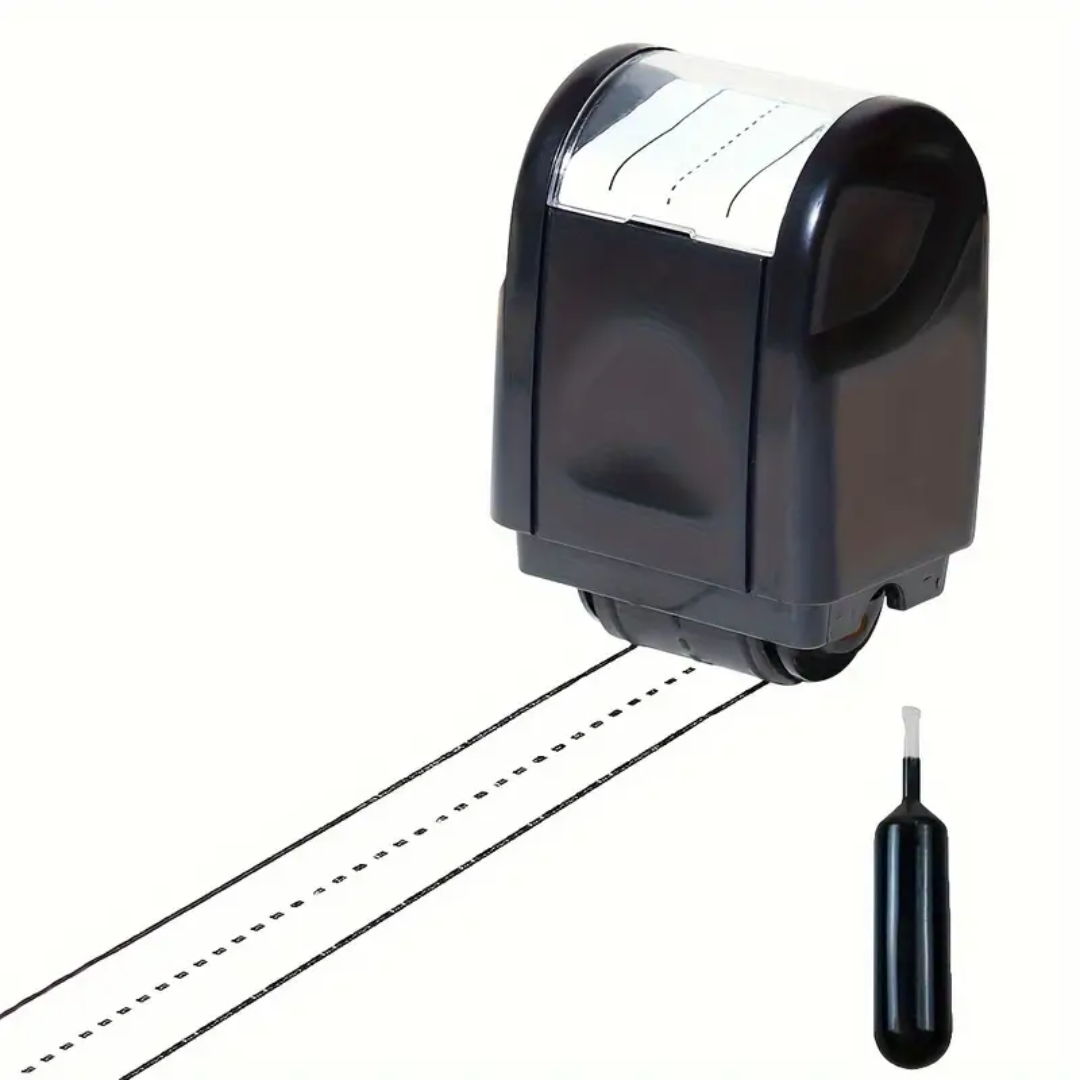 Letter-Line Stamp- Produce Perfect Every Swipe!