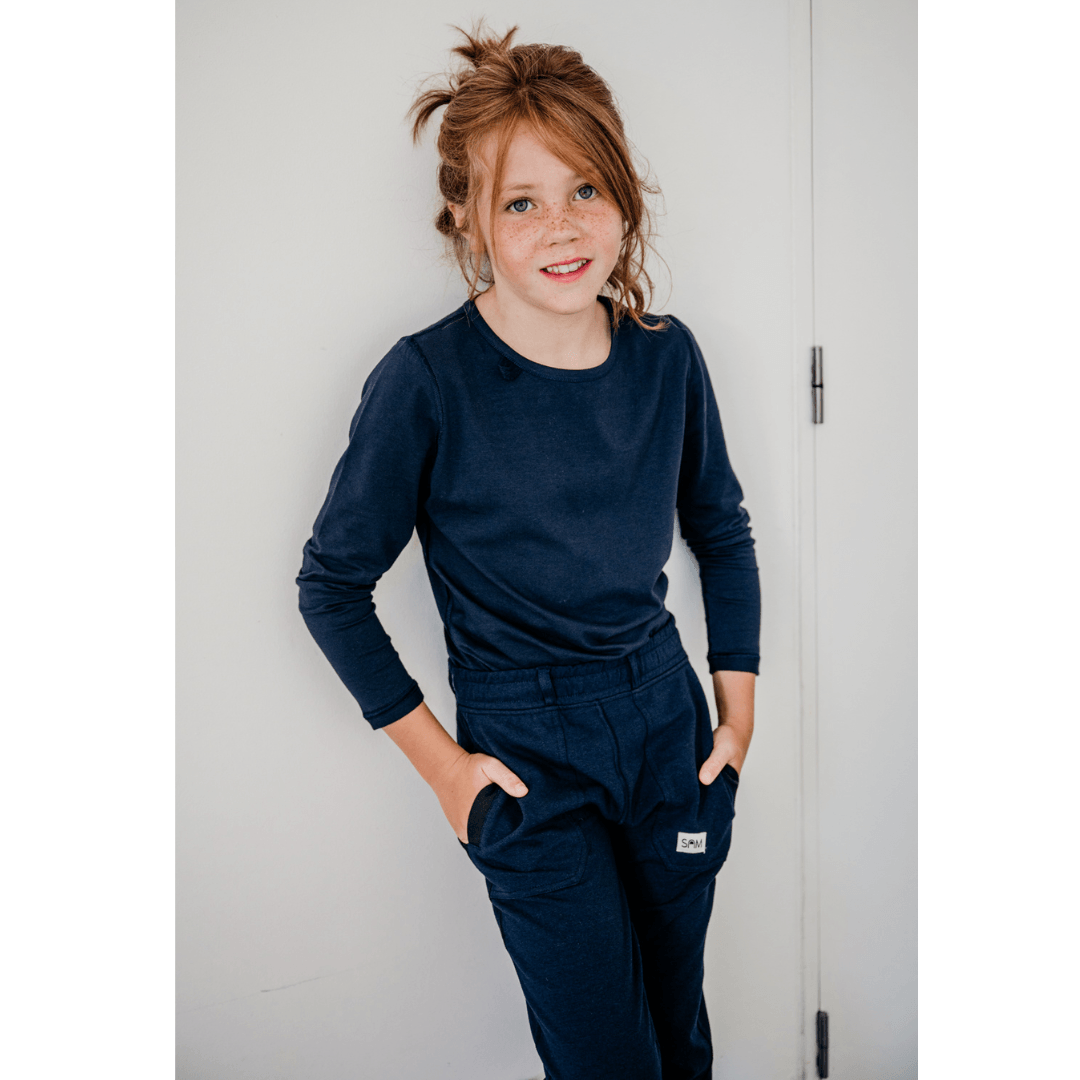 Sensory Friendly Trousers- 4-12 yrs Blue