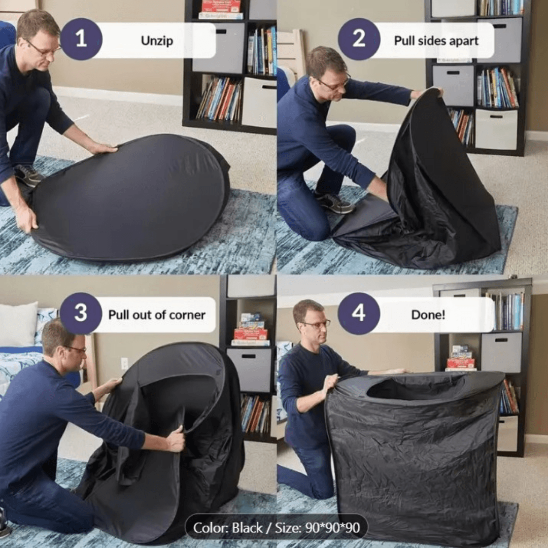 Quiet Zone Tent – A Calming Space for Relaxation & Focus - Made2Motivate