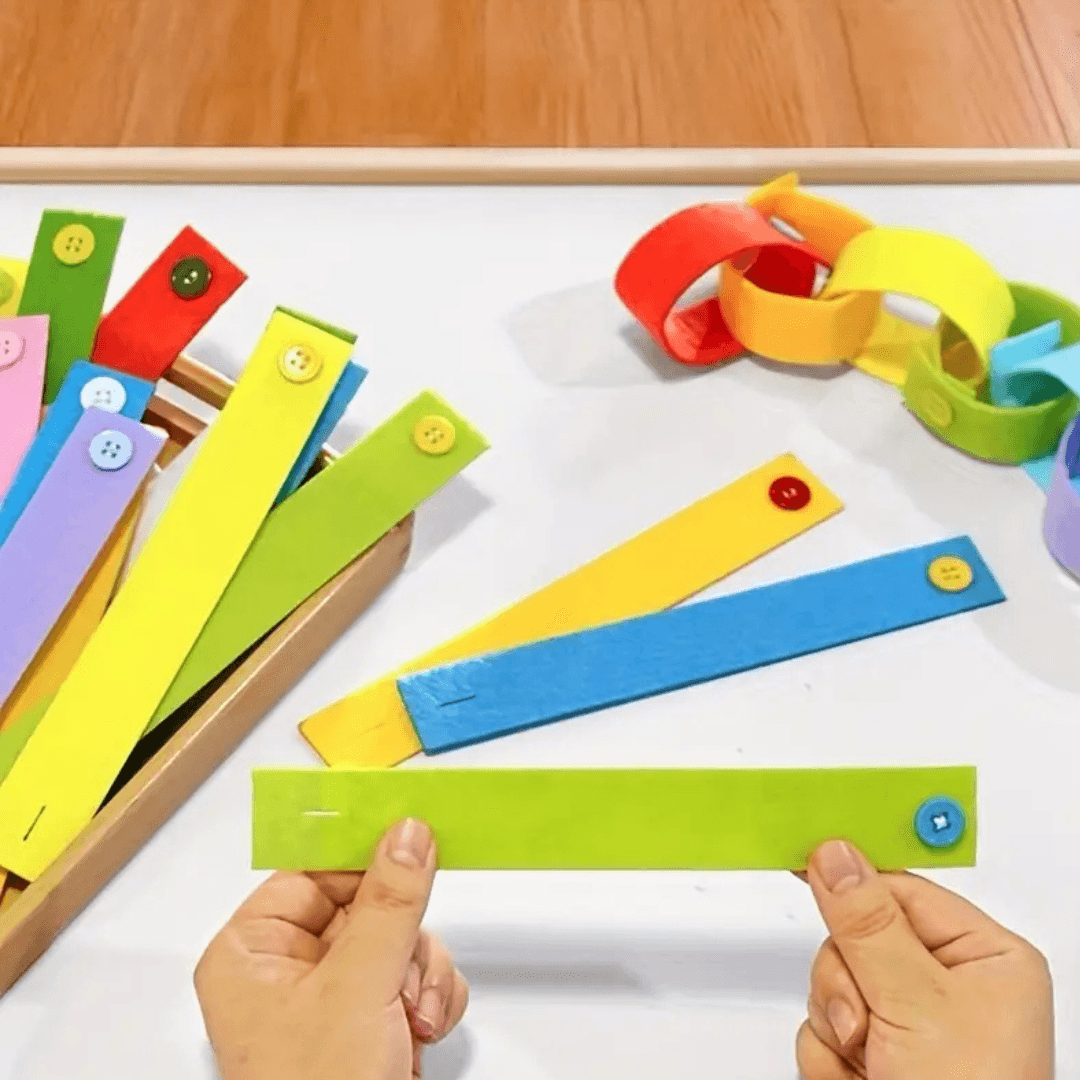 Felt Button Practice – Fun & Engaging Fine Motor Learning Toy