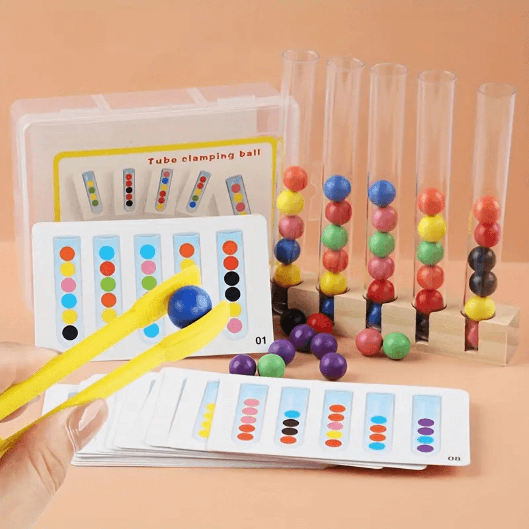Sort & Stack Lab – Set for Fine Motor Skill Development & Creative Play - Made2Motivate