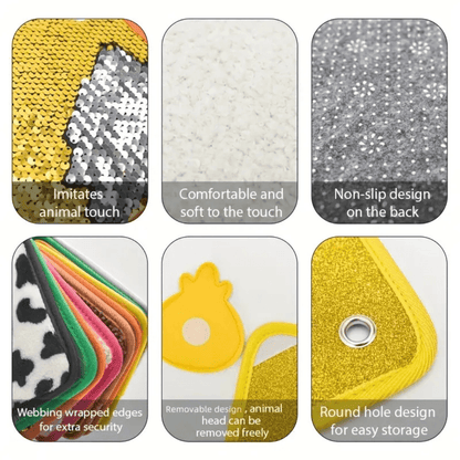 Sensory Animal Texture Cards – 10 Unique Animal Theme - Made2Motivate