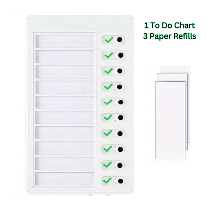 Customizable Job Chart – Interactive Task Organizer