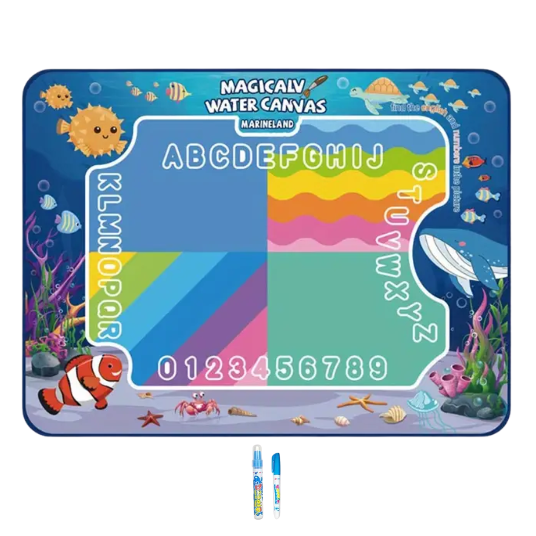 Magical Water Canvas- Mess-Free Fun & Learning for Kids!