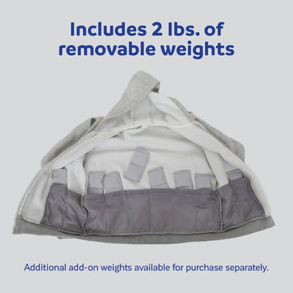 Weighted Fleece Hoodie Vest
