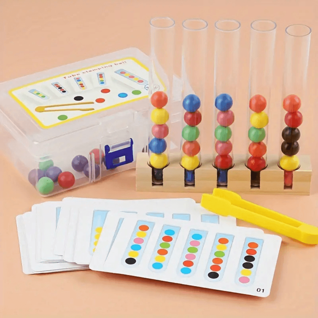 Sort & Stack Lab – Set for Fine Motor Skill Development & Creative Play - Made2Motivate