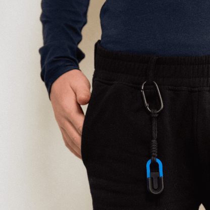SAM Sensory & More Fidget Chewy KeyChain – Portable Stress Relief and Focus Tool for On-the-Go Sensory Support - Made2Motivate
