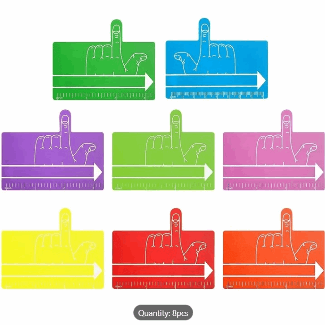 Finger Spacer & Reading Guide - 8pc Set for Focused & Easy Reading!