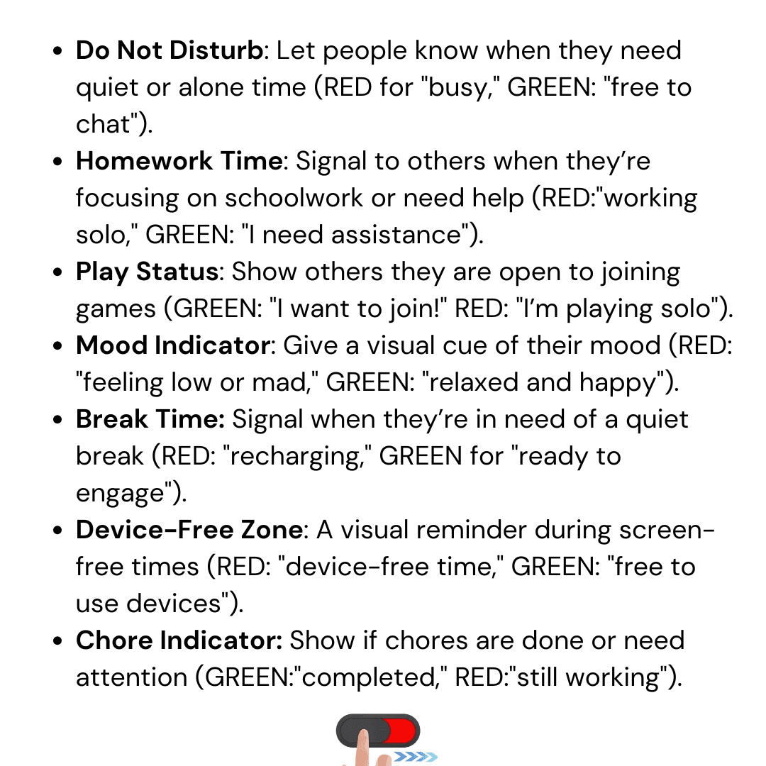 Status Switch – Simple, Visual Communication Tool for Every Environment! - Made2Motivate