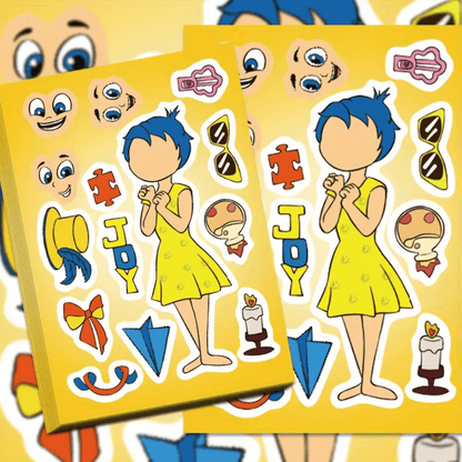 Inside & Out 8-Piece Sticker Set – Express Every Emotion