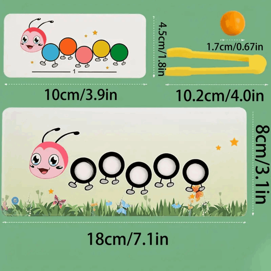 Caterpillar Bead Builder – Fun Bead Craft Kit for Creative Play