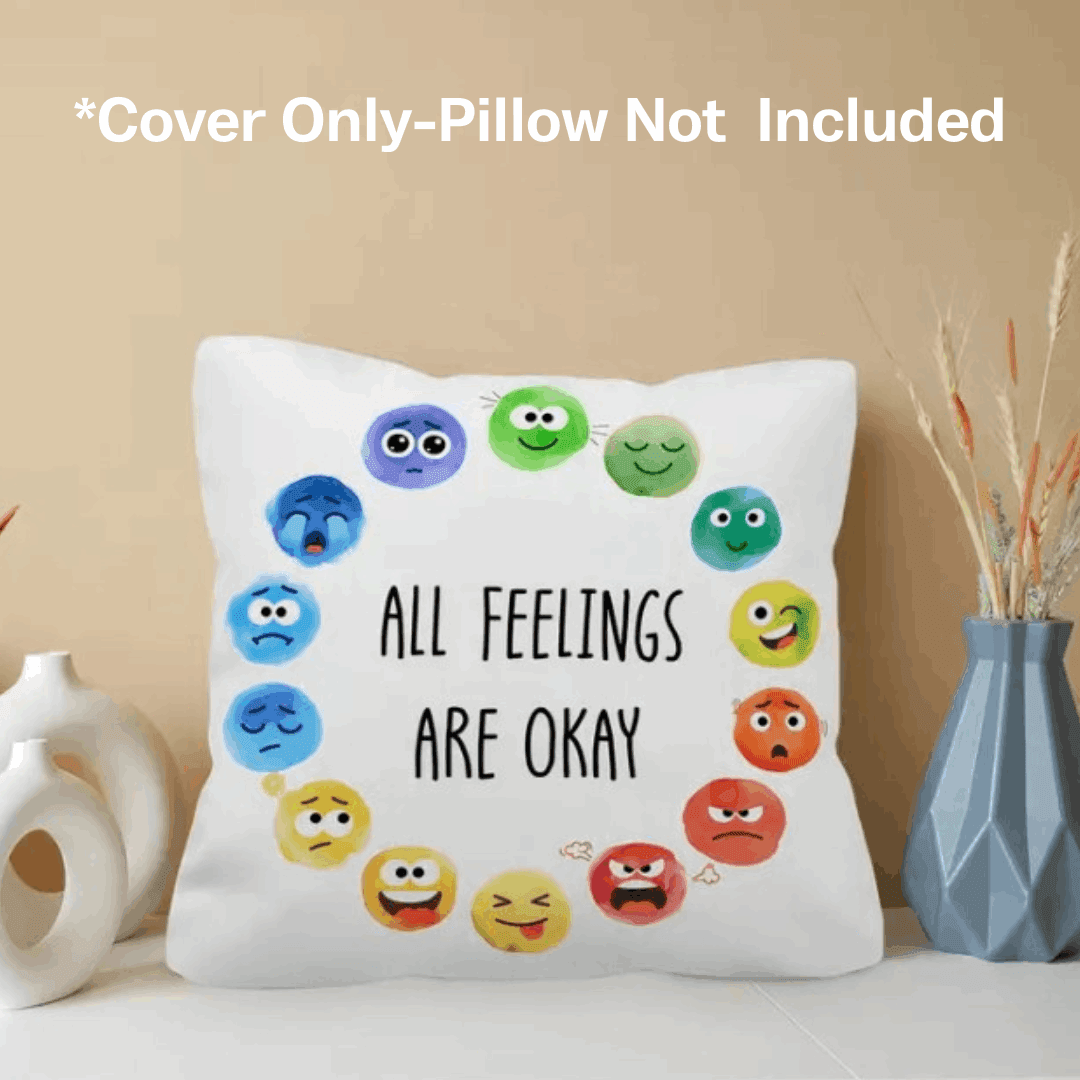Emotion Embrace Pillow – Soft Comfort Pillow for Emotional Support, Sensory Relief & Relaxation