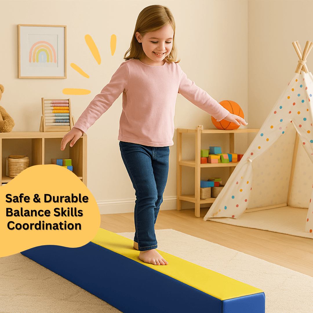 Soft Play Balance Beams for Kids – Fun & Safe Coordination Training - Made2Motivate