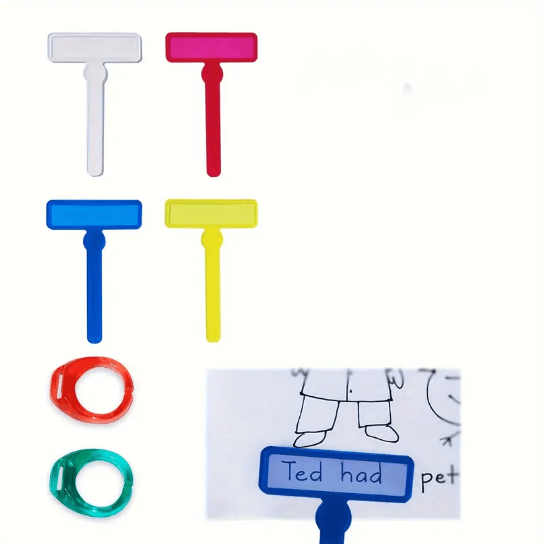 Reading Guide – Set of 6 Colorful Finger Guides