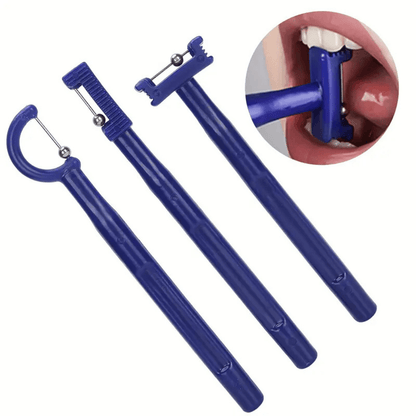 Tongue Muscle Training Set – 3 Piece Therapy Tool for Oral Motor Strength, Speech & Swallowing Exercises - Made2Motivate